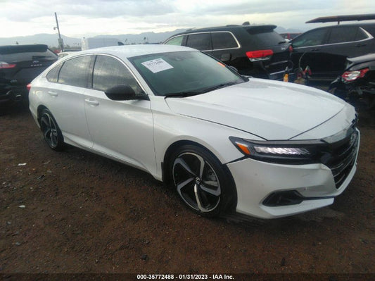 2022 HONDA ACCORD SEDAN SPORT VIN: 1HGCV1F30NA071157