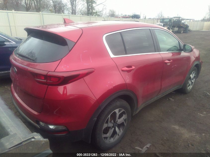 2020 KIA SPORTAGE LX VIN: KNDPM3AC6L7798318