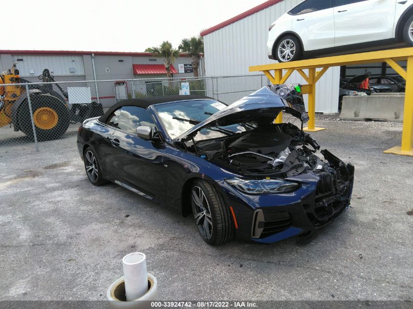 2021 BMW 4 SERIES M440I VIN: WBA53AT0XMCH50198
