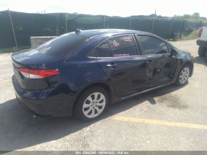 2020 TOYOTA COROLLA LE VIN: JTDEPRAE6LJ076840