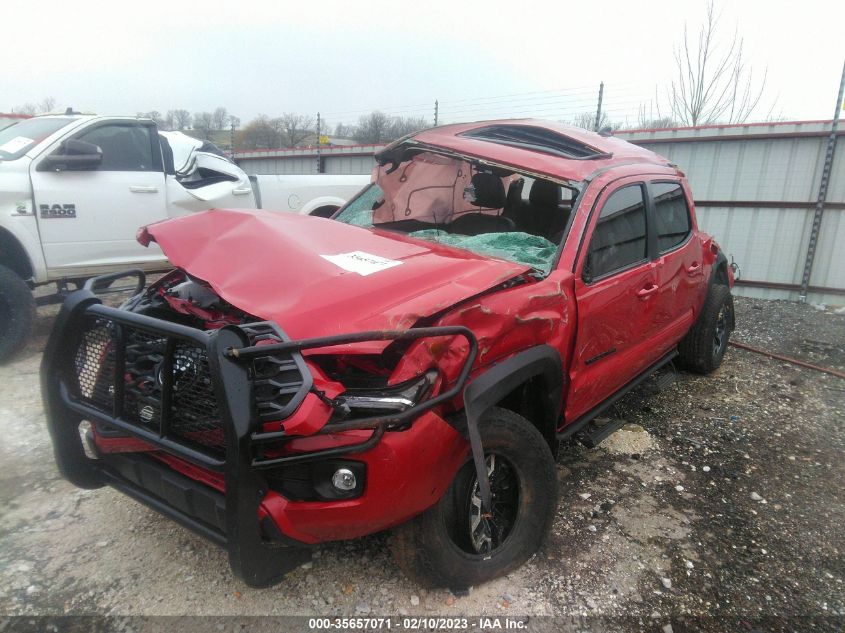 2022 TOYOTA TACOMA 4WD SR5/TRD SPORT VIN: 3TMDZ5BN4NM133846