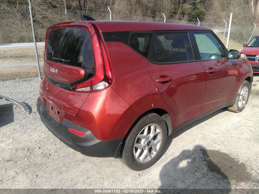 2022 KIA SOUL S VIN: KNDJ23AUXN7818254