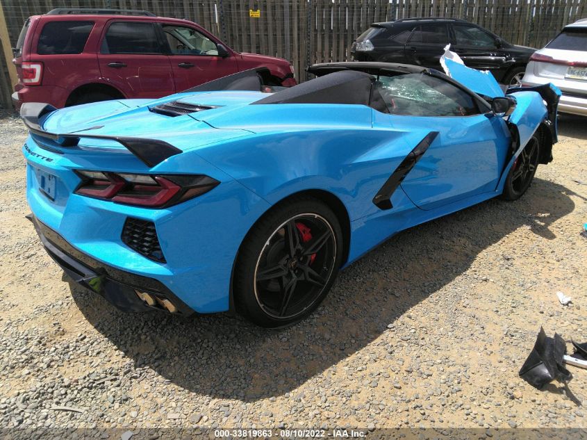 2022 CHEVROLET CORVETTE 2LT VIN: 1G1YB3D46N5124322