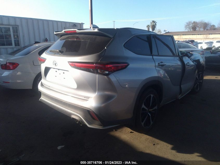 2021 TOYOTA HIGHLANDER XSE VIN: 5TDJZRAH1MS054543