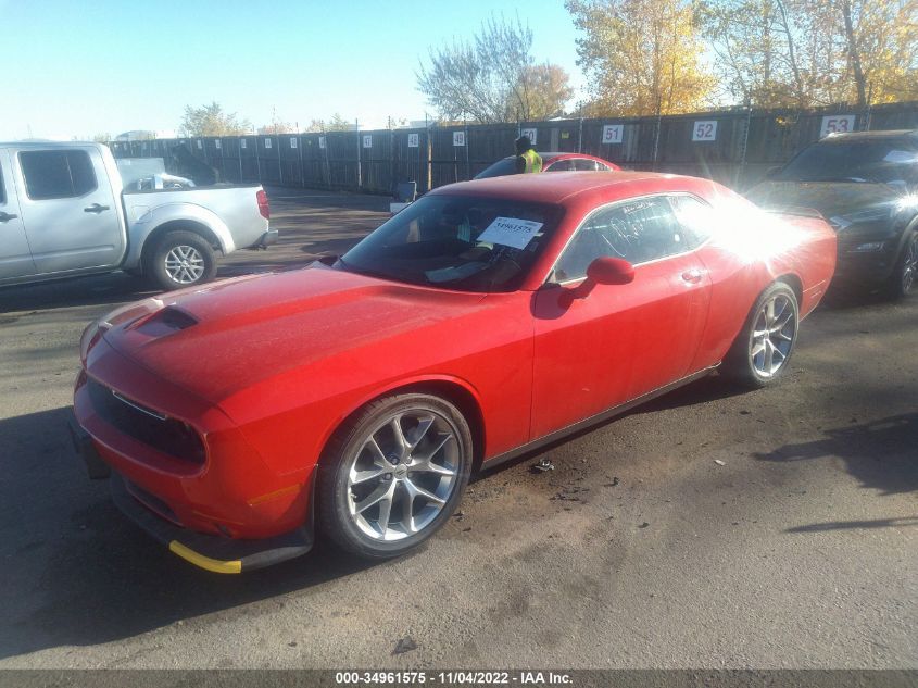 2022 DODGE CHALLENGER GT VIN: 2C3CDZJGXNH181620