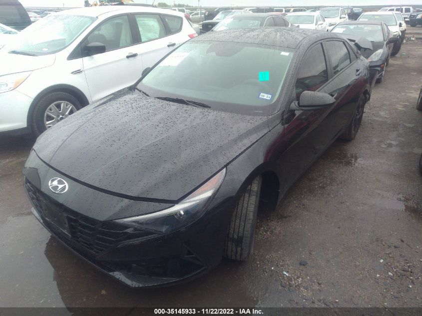 2022 HYUNDAI ELANTRA SEL VIN: 5NPLM4AG9NH079439