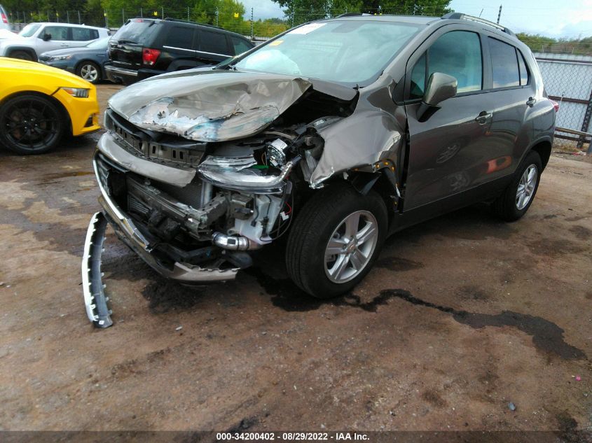 2021 CHEVROLET TRAX LT VIN: KL7CJPSM7MB362756