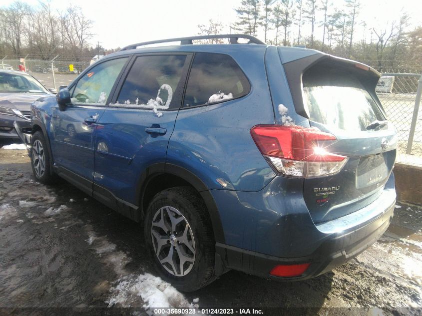 2022 SUBARU FORESTER PREMIUM VIN: JF2SKADC0NH432840
