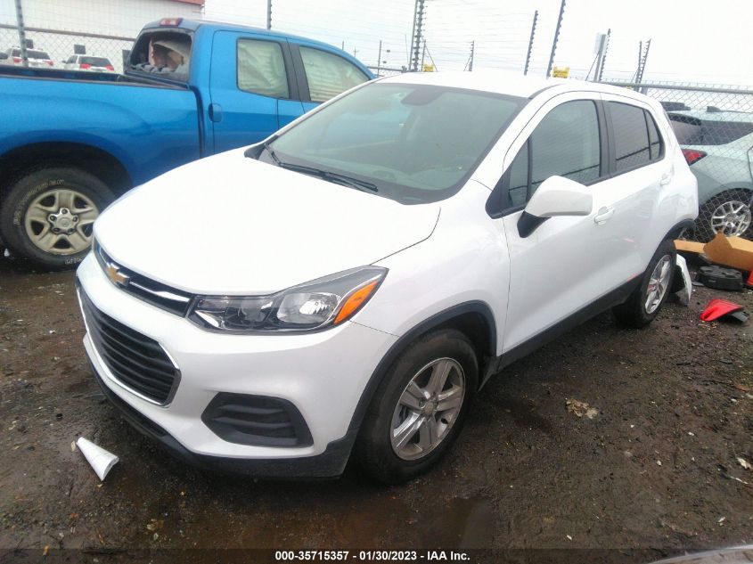 2022 CHEVROLET TRAX LS VIN: KL7CJKSM0NB548482