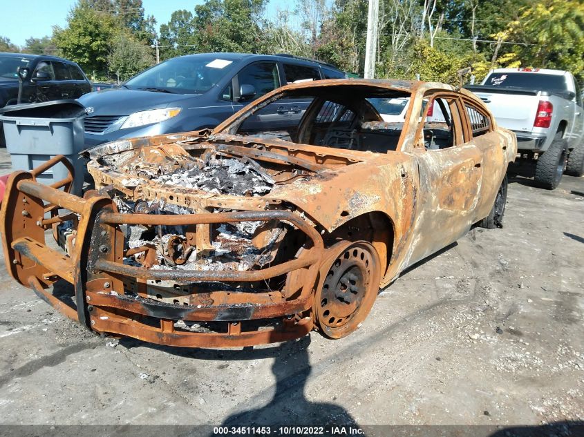 2021 DODGE CHARGER POLICE VIN: 2C3CDXKG7MH640541