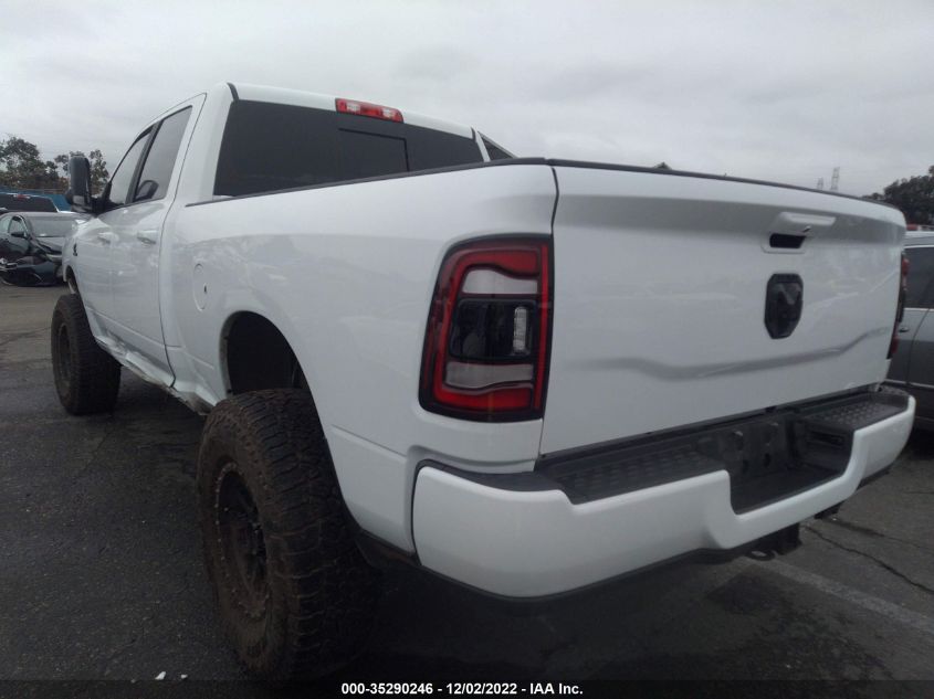 2021 RAM 2500 BIG HORN VIN: 3C6UR5DL7MG696177
