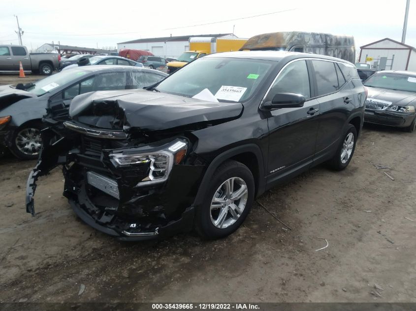 2022 GMC TERRAIN SLE VIN: 3GKALMEV6NL304603