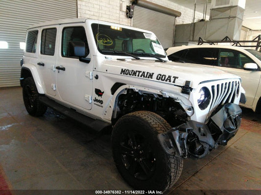 2022 JEEP WRANGLER UNLIMITED SAHARA ALTITUDE VIN: 1C4HJXEN9NW193783