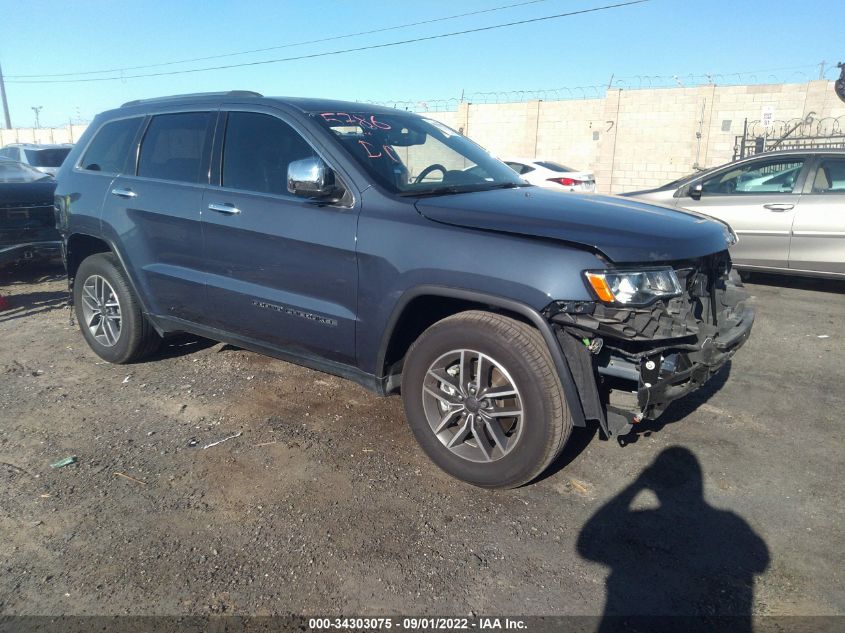 2021 JEEP GRAND CHEROKEE LIMITED VIN: 1C4RJEBG3MC802901