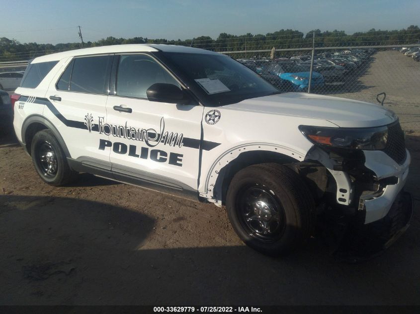 2021 FORD POLICE INTERCEPTOR VIN: 1FM5K8ABXMGC21287