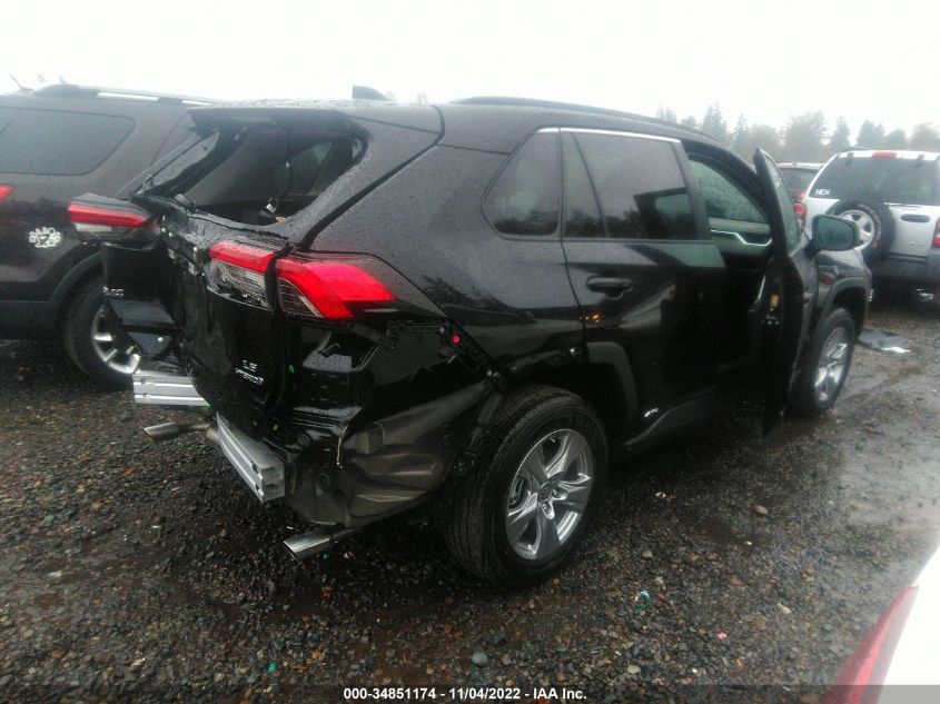 2022 TOYOTA RAV4 HYBRID LE VIN: 2T3LWRFV3NW138220