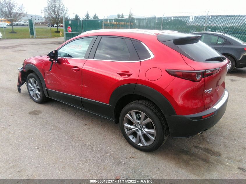 2022 MAZDA CX-30 2.5 S SELECT PACKAGE VIN: 3MVDMBBL7NM445573