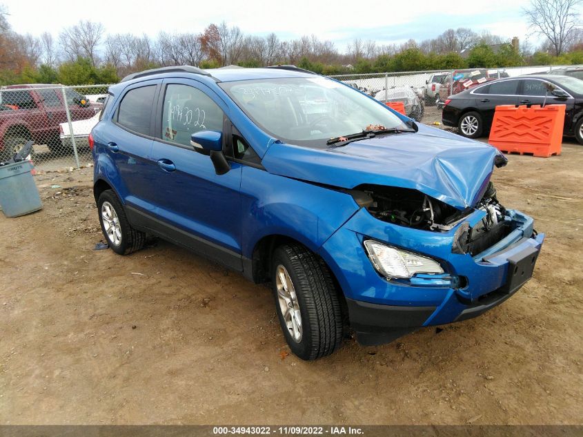 2020 FORD ECOSPORT SE VIN: MAJ6S3GL5LC367216