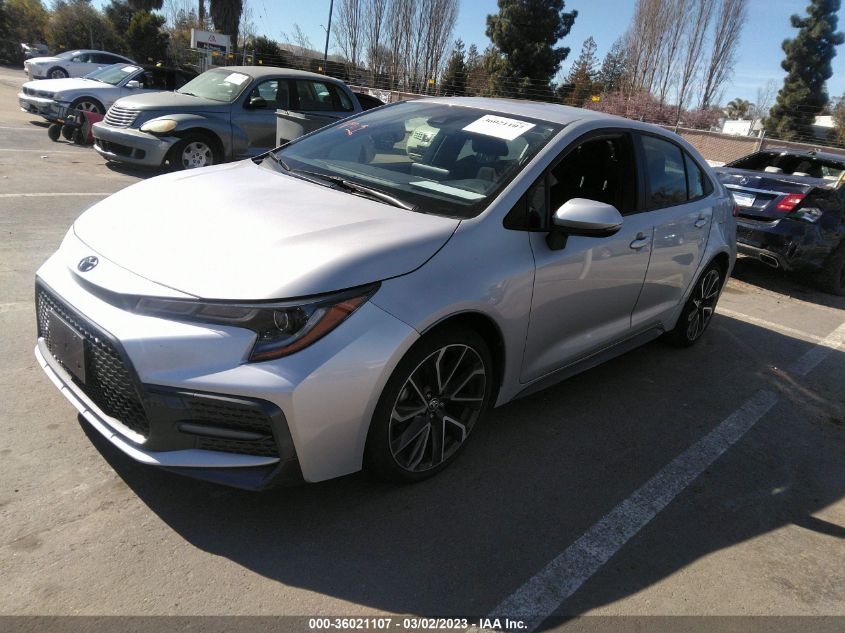 2022 TOYOTA COROLLA SE/SE NIGHTSHADE/APEX SE VIN: JTDS4MCE6NJ082961