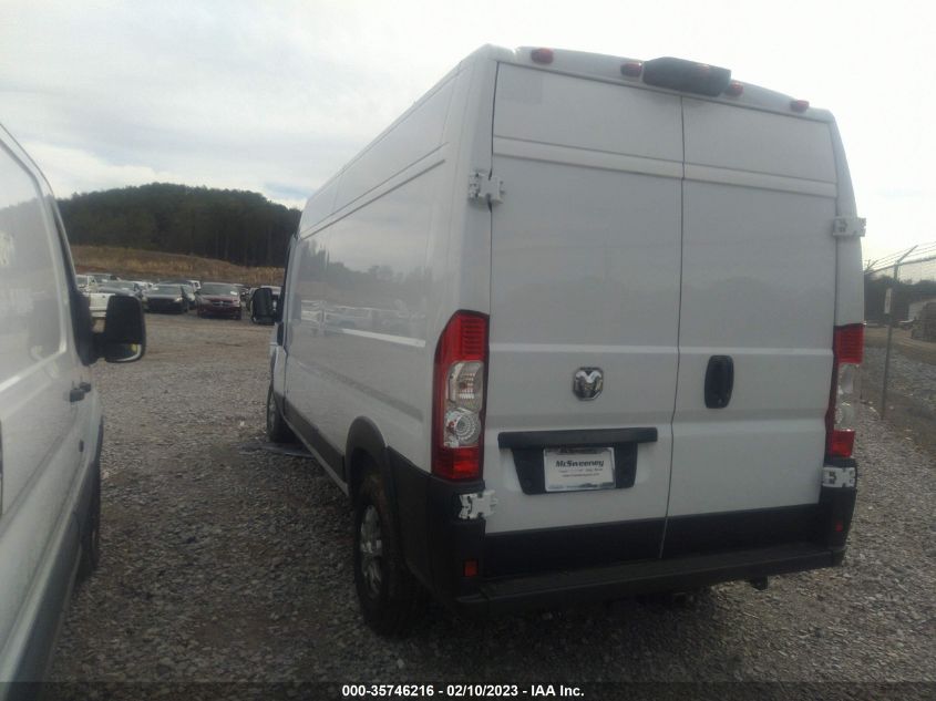 2022 RAM PROMASTER CARGO VAN VIN: 3C6LRVDGXPE504278