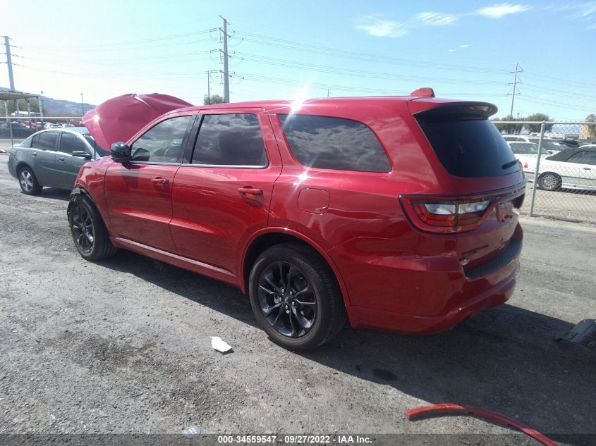 2021 DODGE DURANGO GT VIN: 1C4RDHDG3MC750238