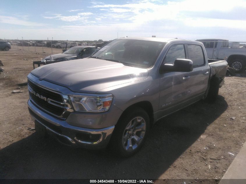 2021 RAM 1500 LONE STAR VIN: 1C6SRFFT7MN778444