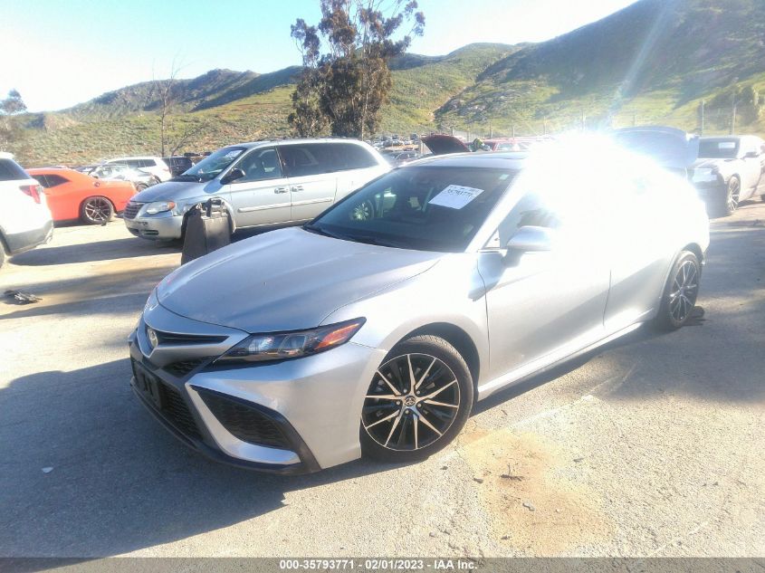 2022 TOYOTA CAMRY HYBRID VIN: 4T1S31AK0NU574339