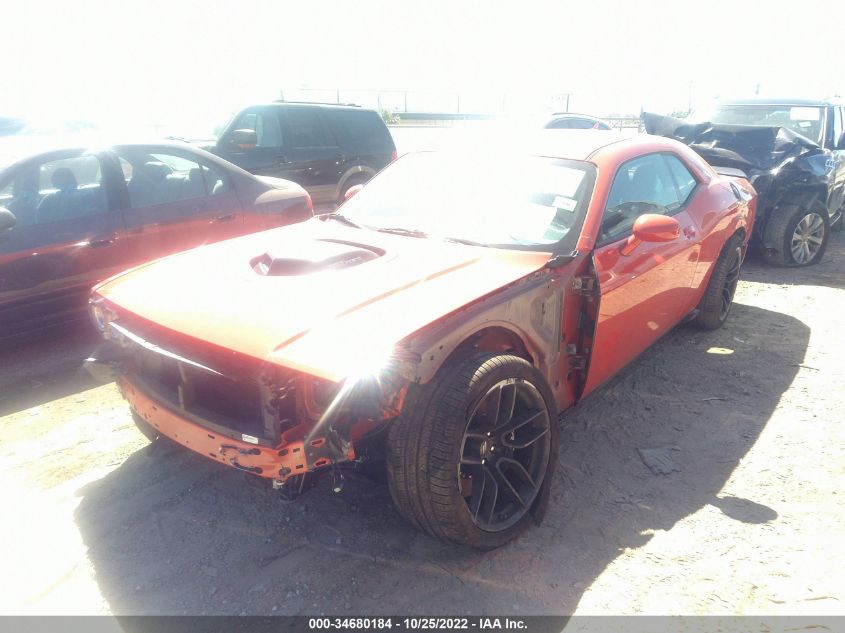 2022 DODGE CHALLENGER R/T SCAT PACK WIDEBODY VIN: 2C3CDZFJ8NH144179