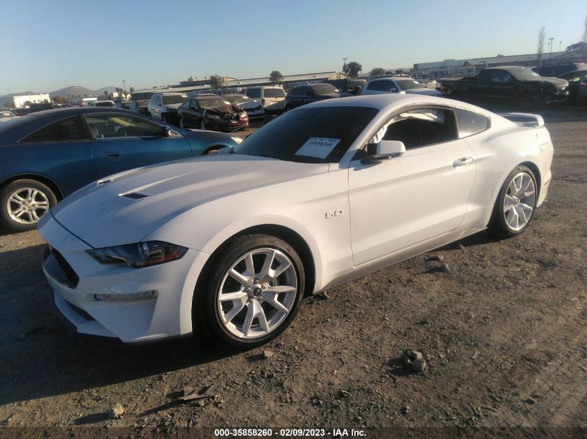 2022 FORD MUSTANG GT VIN: 1FA6P8CF5N5127606