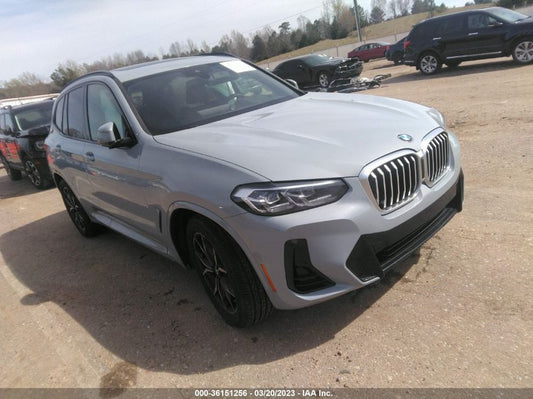 2022 BMW X3 SDRIVE30I VIN: 5UX43DP0XN9M07654