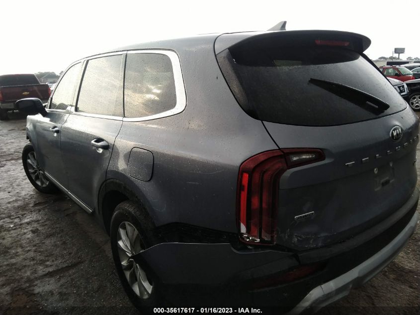 2021 KIA TELLURIDE LX VIN: 5XYP2DHC1MG119920