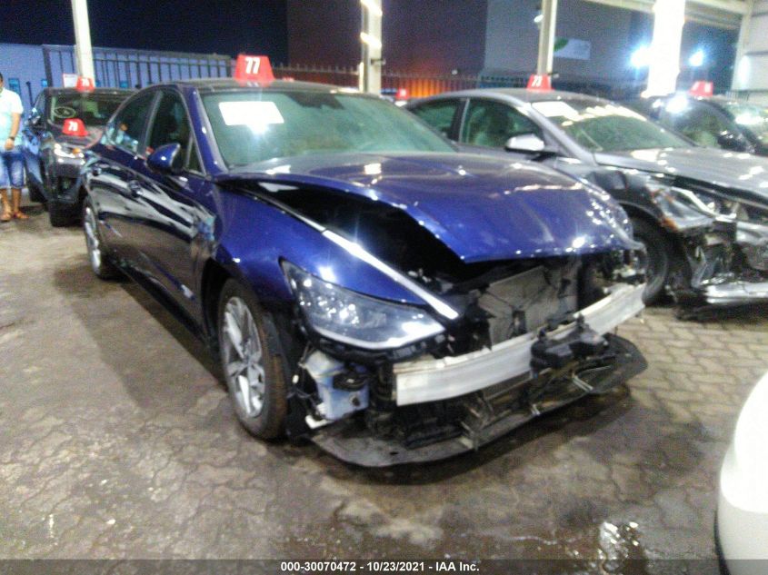 2020 HYUNDAI SONATA SEL VIN: 5NPEF4JA2LH054930