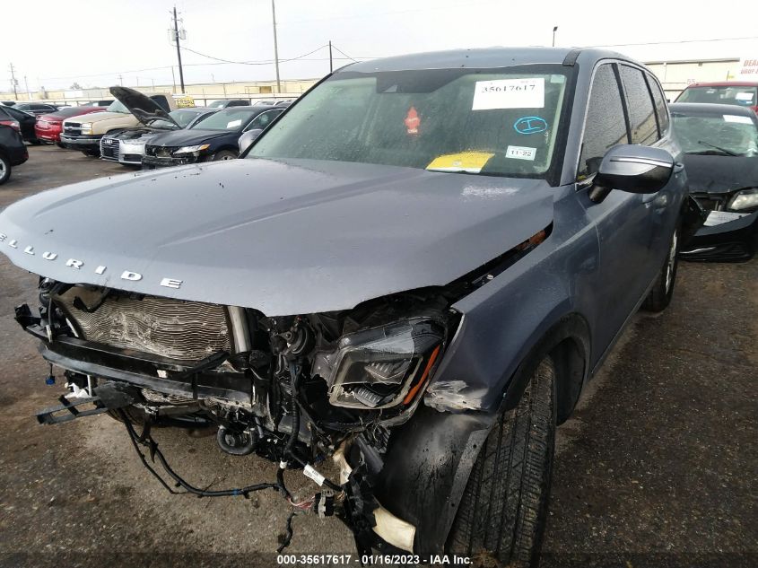 2021 KIA TELLURIDE LX VIN: 5XYP2DHC1MG119920