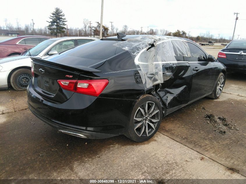 2021 CHEVROLET MALIBU RS VIN: 1G1ZG5ST4MF044568
