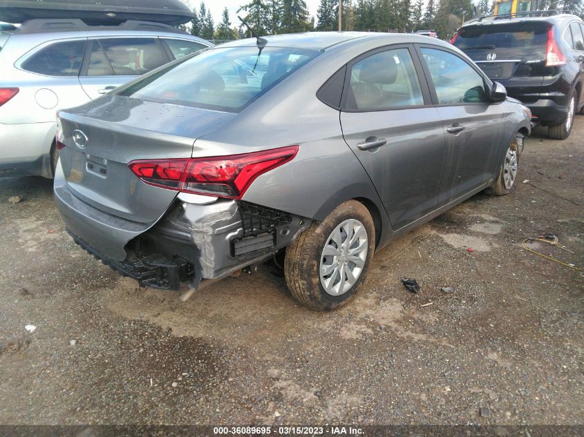 2022 HYUNDAI ACCENT SE VIN: 3KPC24A64NE171799