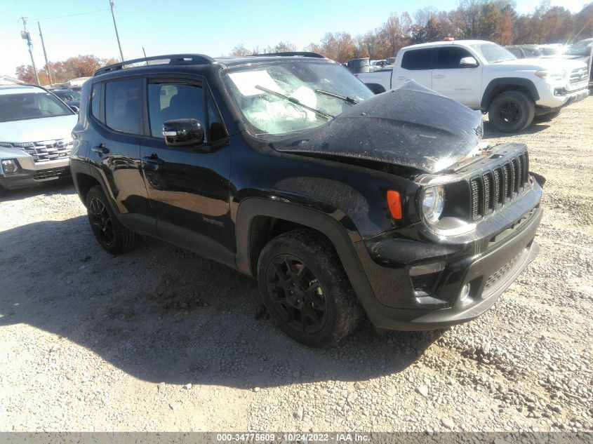 2020 JEEP RENEGADE ALTITUDE VIN: ZACNJBBB6LPL68854