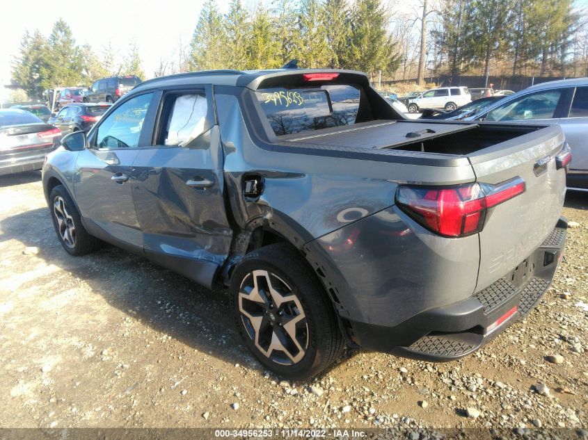 2022 HYUNDAI SANTA CRUZ LIMITED VIN: 5NTJEDAF9NH000509