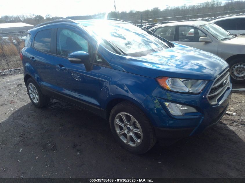 2021 FORD ECOSPORT SE VIN: MAJ3S2GE8MC425626