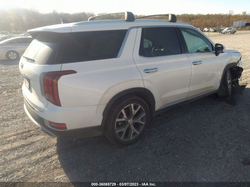 2022 HYUNDAI PALISADE SEL VIN: KM8R44HE0NU419965