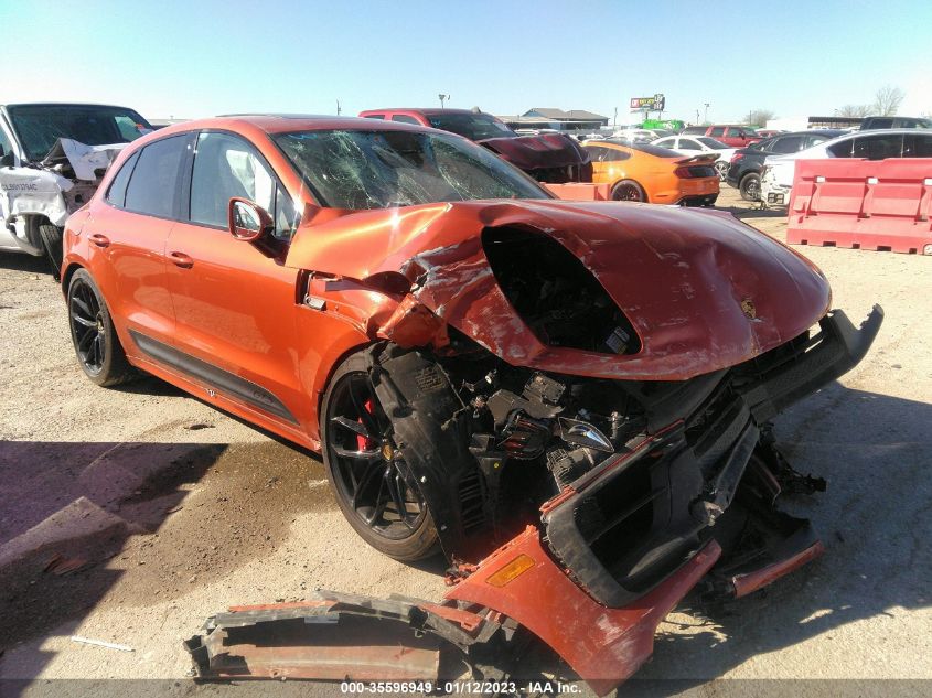 2022 PORSCHE MACAN GTS VIN: WP1AF2A52NLB30214