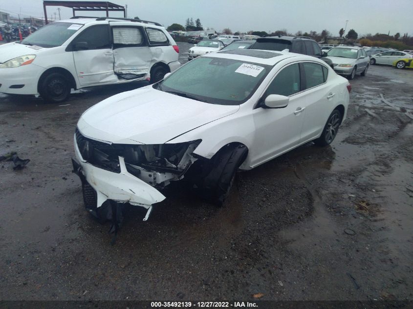 2022 ACURA ILX W/PREMIUM PACKAGE VIN: 19UDE2F71NA001874