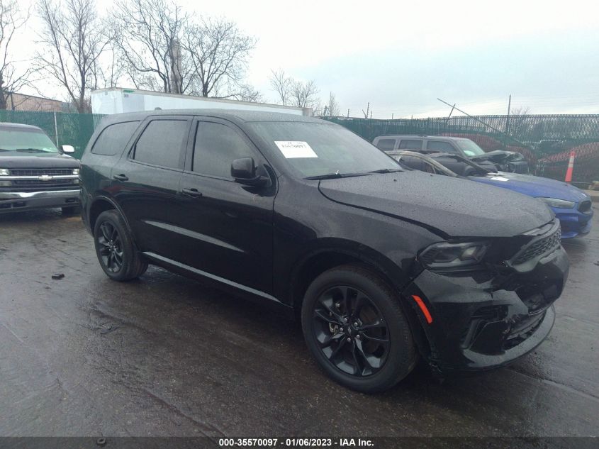 2021 DODGE DURANGO GT PLUS VIN: 1C4RDJDG9MC634341