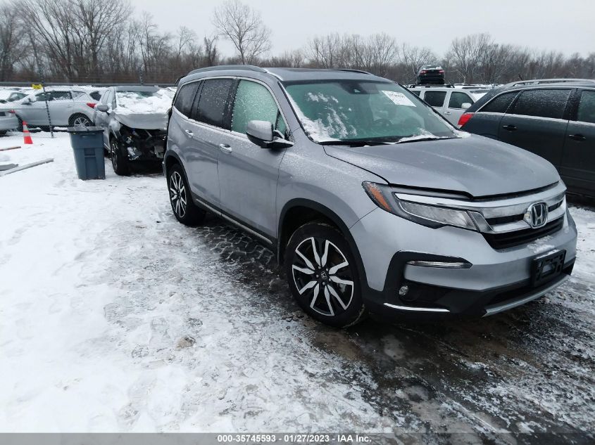 2022 HONDA PILOT TOURING 7-PASSENGER VIN: 5FNYF6H68NB066981