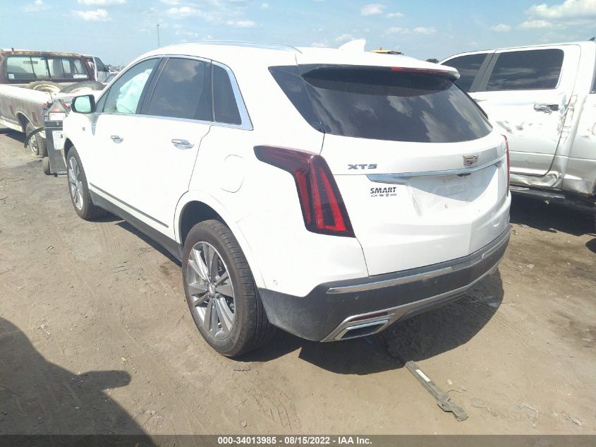 2022 CADILLAC XT5 FWD PREMIUM LUXURY VIN: 1GYKNCRS3NZ107427