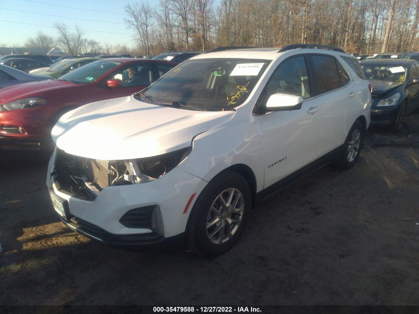 2022 CHEVROLET EQUINOX LT VIN: 3GNAXKEV3NL157877