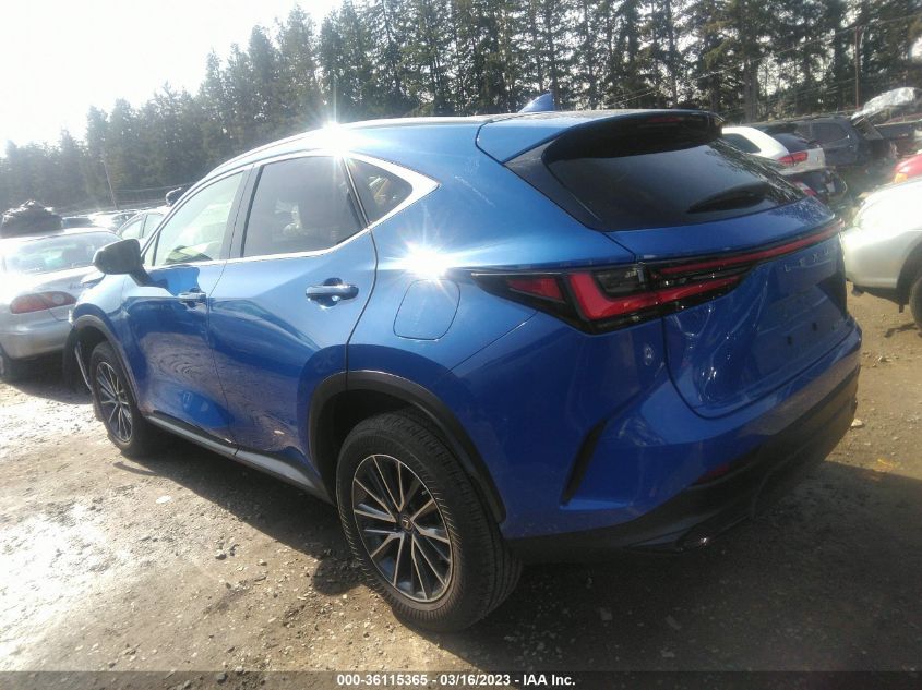2022 LEXUS NX NX 250 VIN: JTJADCAZ1N2001822