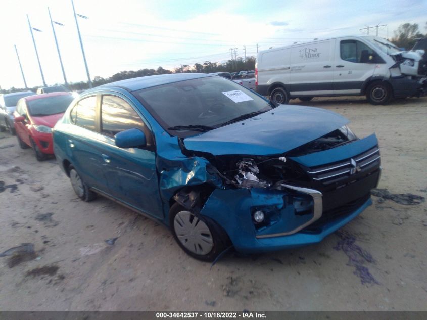 2022 MITSUBISHI MIRAGE G4 ES/LE/BLACK EDITION VIN: ML32FUFJ1NHF05641