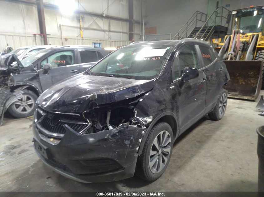 2022 BUICK ENCORE PREFERRED VIN: KL4CJESM8NB507225