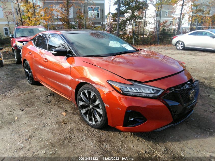 2022 NISSAN MAXIMA SR VIN: 1N4AA6EV9NC504261