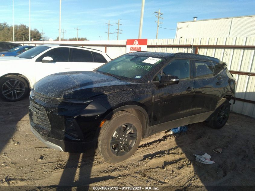 2022 CHEVROLET BLAZER LT VIN: 3GNKBDRS8NS232805